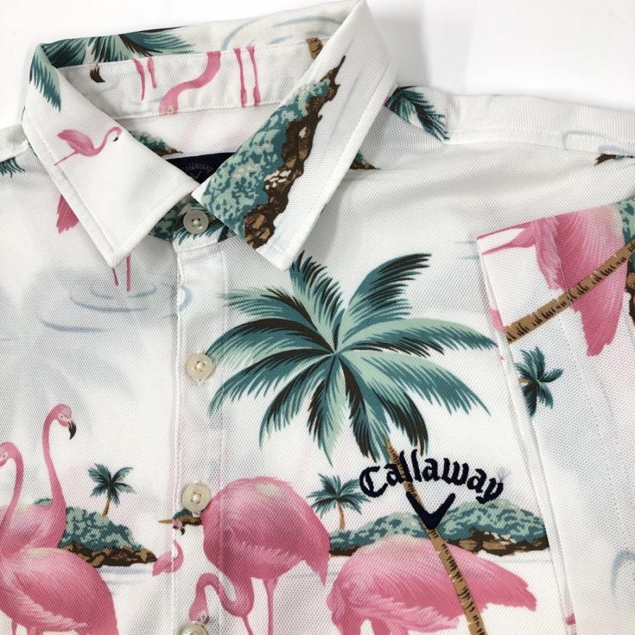 Callaway（キャロウェイ） 【美品】キャロウェイ 半袖ポロシャツ 白
