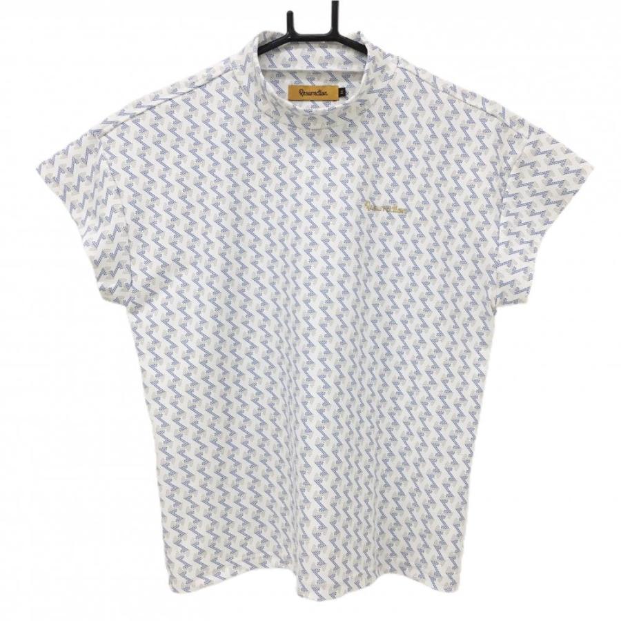 Resurrection 【超美品】レザレクション 半袖ハイネックシャツ 白