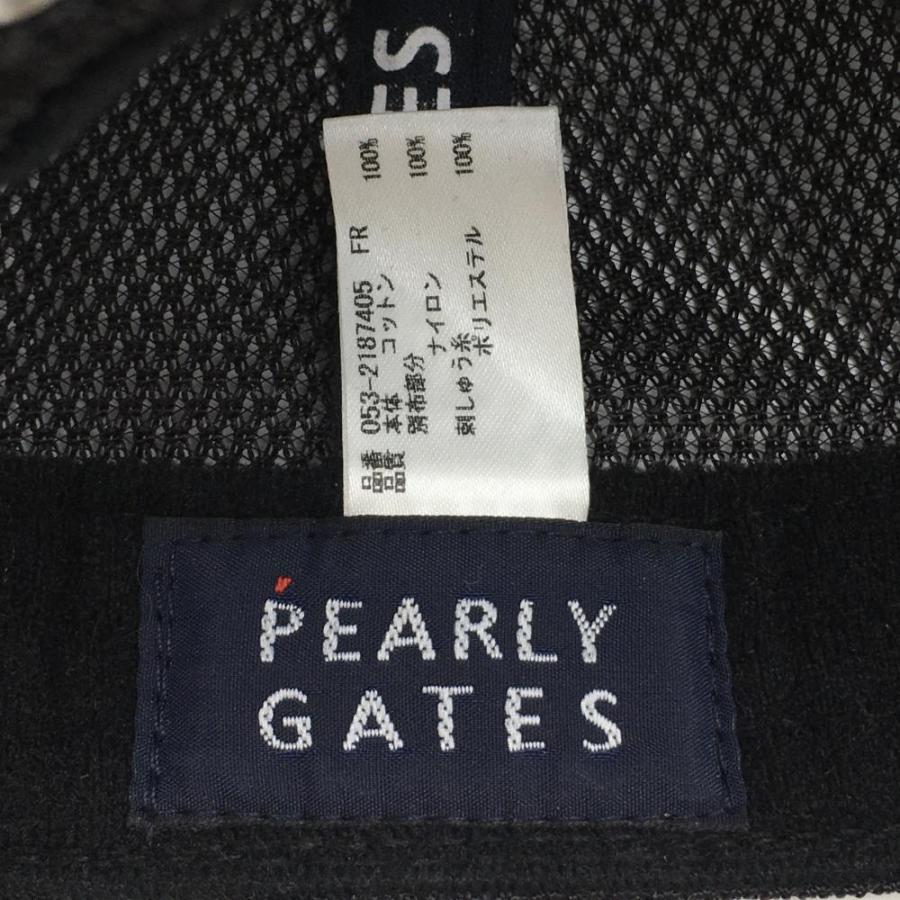PEARLY GATES（パーリーゲイツ） メッシュキャップ ネイビー×レッド