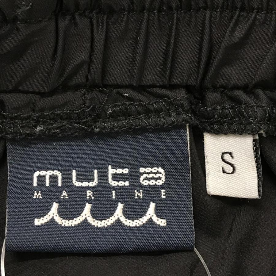 ムータマリン　ゴルフウェア　XLサイズ 黒　厚手　デカロゴ muta MARINE（ムータマリン） 【超美品】ムータマリン ナイロンパンツ