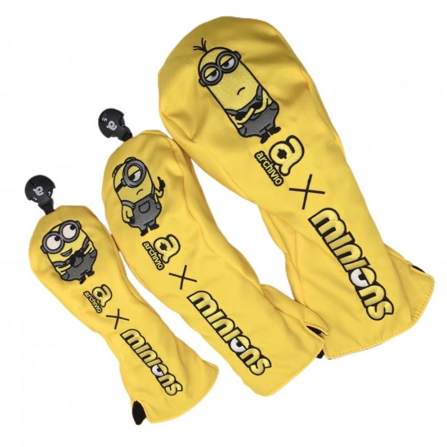 アルチビオ×ミニオン archivio（アルチビオ） 【新品】アルチビオ×MINIONS ヘッドカバー3点