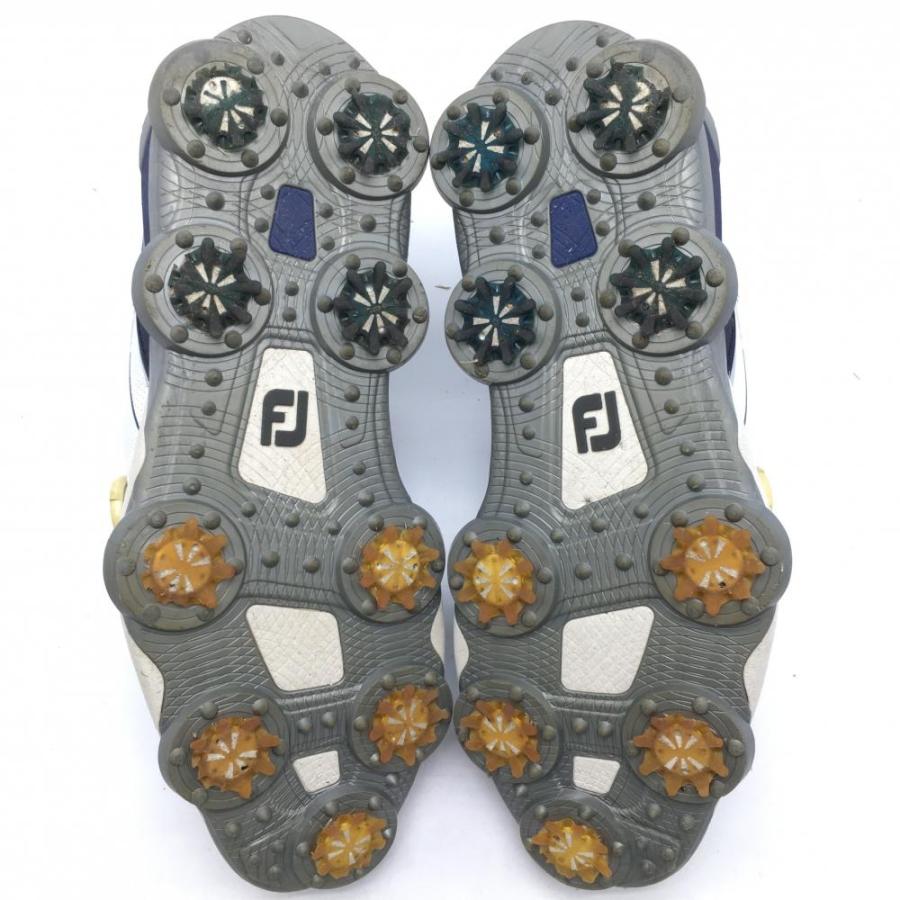FootJoy（フットジョイ） ゴルフシューズ 白×ネイビー 55519J ダイヤル