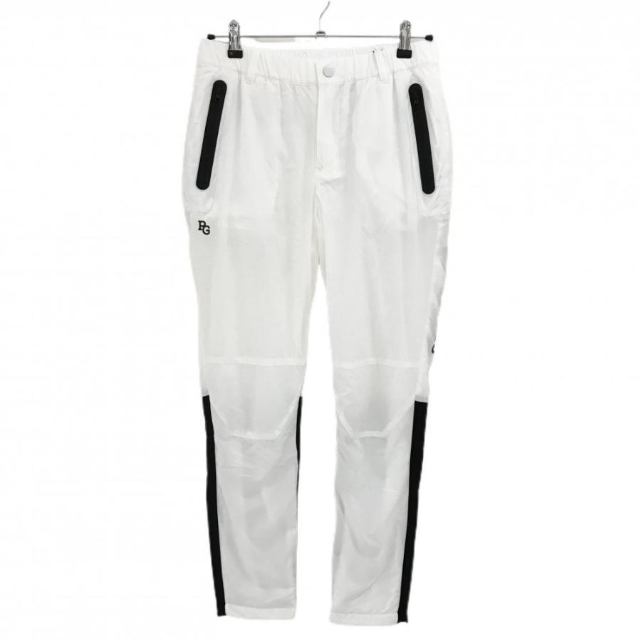 PEARLY GATES 【新品】パーリーゲイツ 中綿パンツ 白×黒 裏起毛