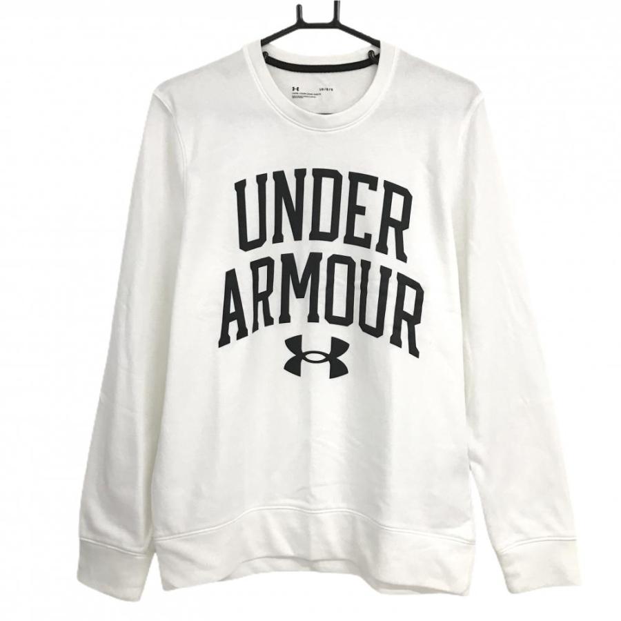 美品✨アンダーアーマー UNDERARMOUR ゴルフウェア XLメンズ 白 UNDER ARMOUR（アンダーアーマー） 【超美品】アンダーアーマー