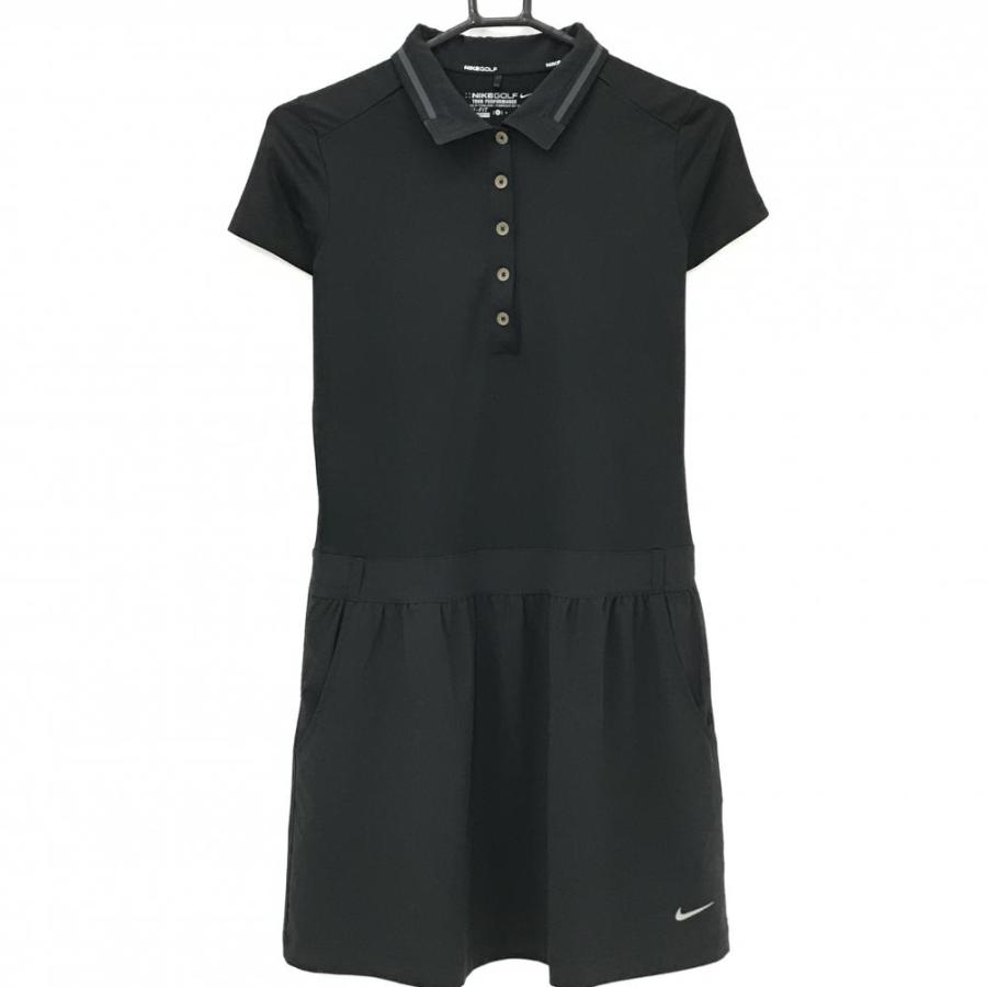 ナイキ　ナイキゴルフ　中綿ワンピース NIKE（ナイキ） 【美品】ナイキゴルフ ワンピース 杢ダークグレー系