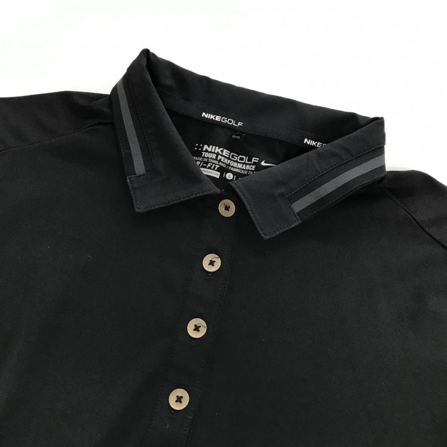 NIKE（ナイキ） 【美品】ナイキゴルフ 半袖ポロワンピース 黒 インナー