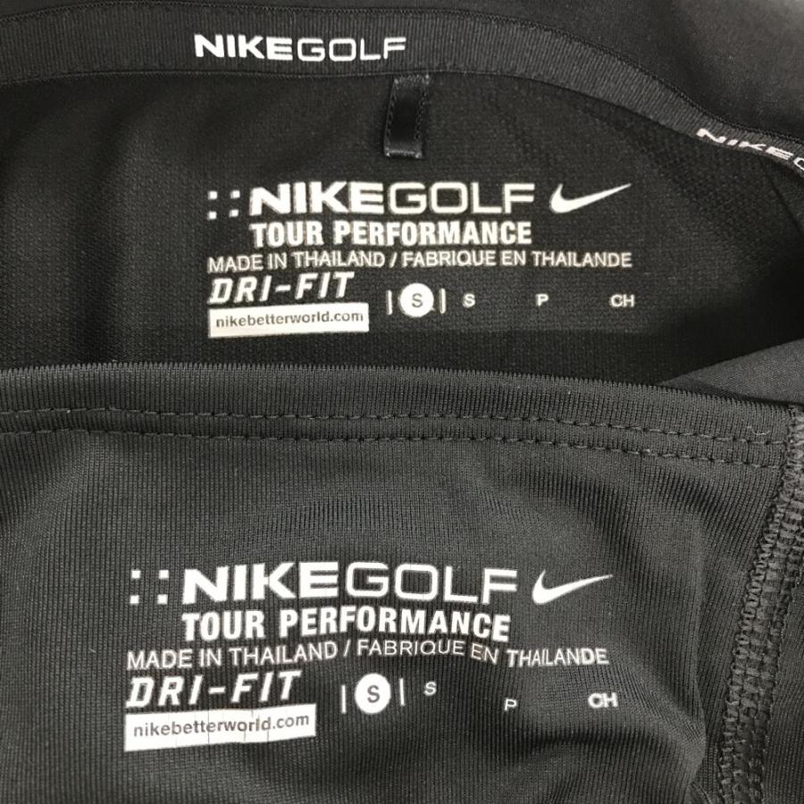 NIKE（ナイキ） 【美品】ナイキゴルフ 半袖ポロワンピース 黒 インナー