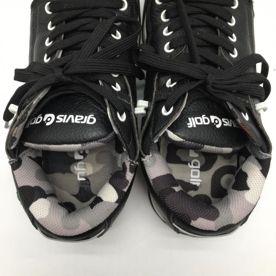 gravis（グラビス） 【美品】グラビスゴルフ ゴルフシューズ 黒