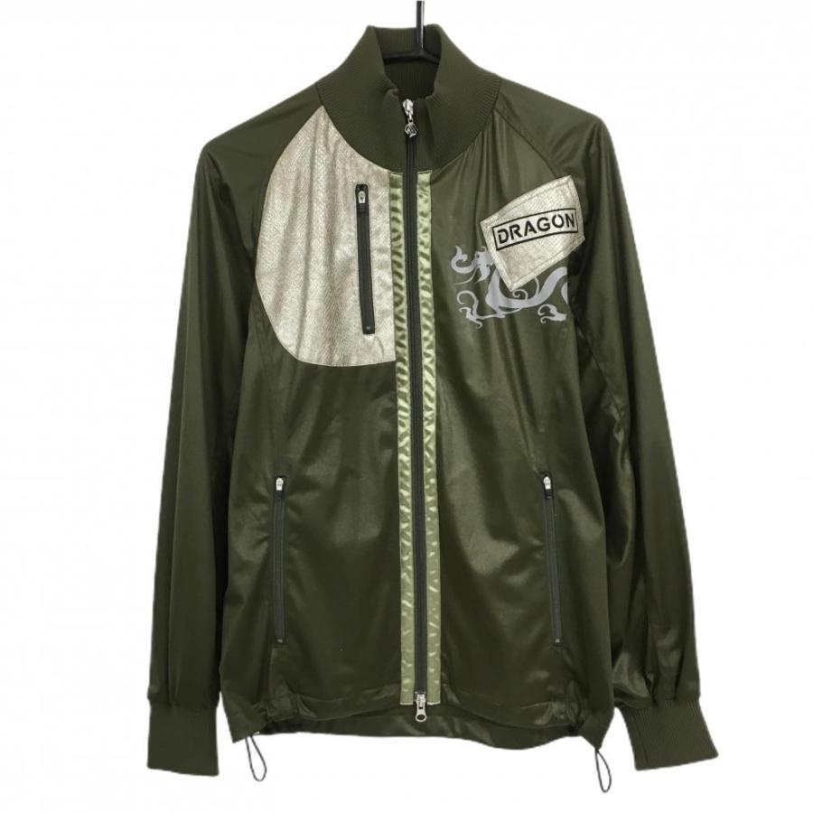 Dance With Dragon 【美品】ダンスウィズドラゴン ブルゾン カーキ  