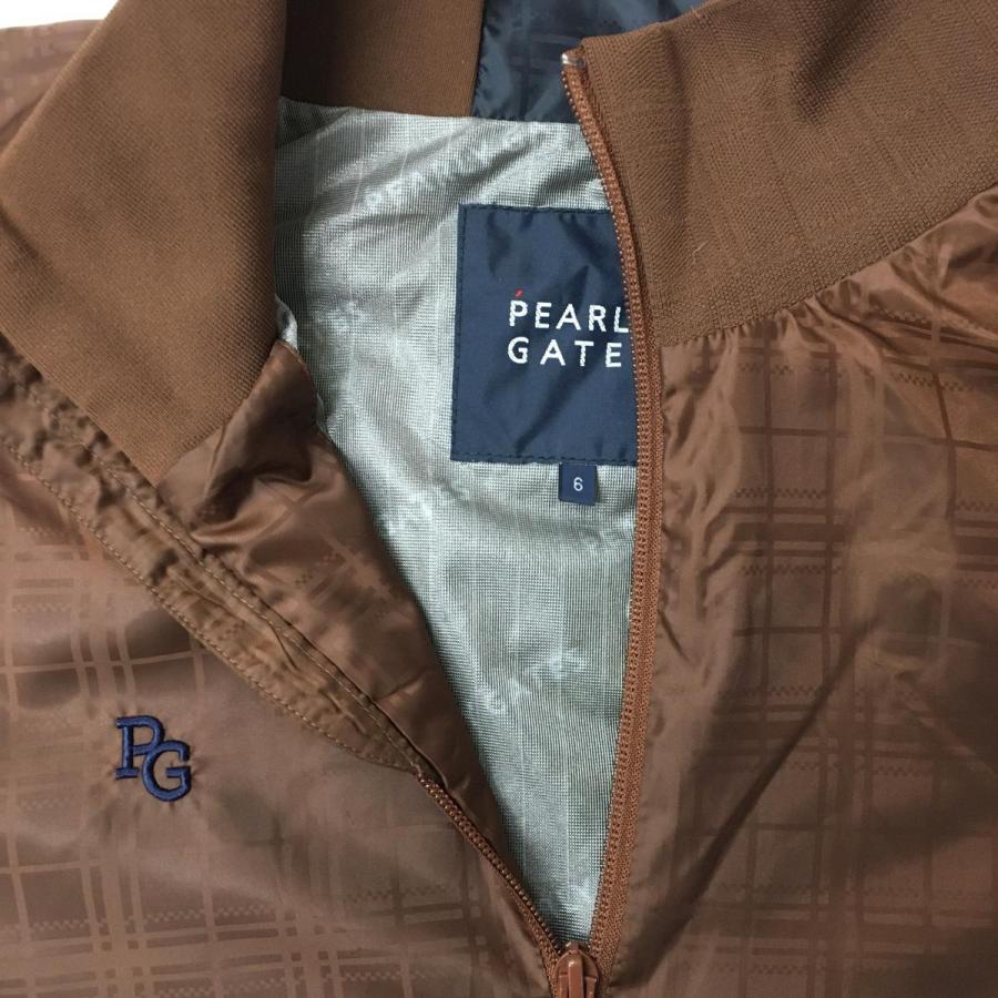 PEARLY GATES 【超美品】パーリーゲイツ ジャケット ブラウン チェック
