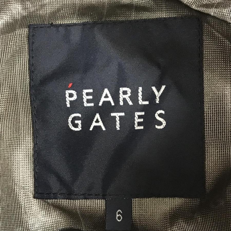 Pearly gates パーリーゲイツ　裏地総柄　蓄熱　ナイロンジャケット　L PEARLY GATES 【超美品】パーリーゲイツ ジャケット ブラウン