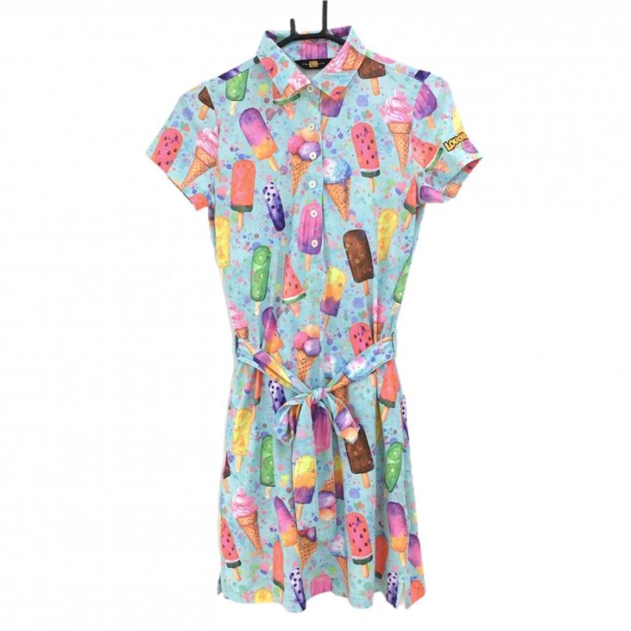 LOUDMOUTH スカルデザイン ポロワンピース LOUDMOUTH（ラウドマウスゴルフ） 【超美品】ラウドマウス 半袖ポロ