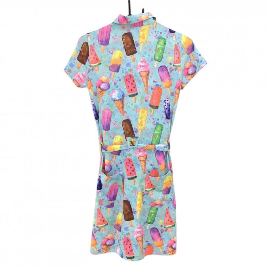 LOUDMOUTH スカルデザイン ポロワンピース LOUDMOUTH（ラウドマウスゴルフ） 【超美品】ラウドマウス 半袖ポロ