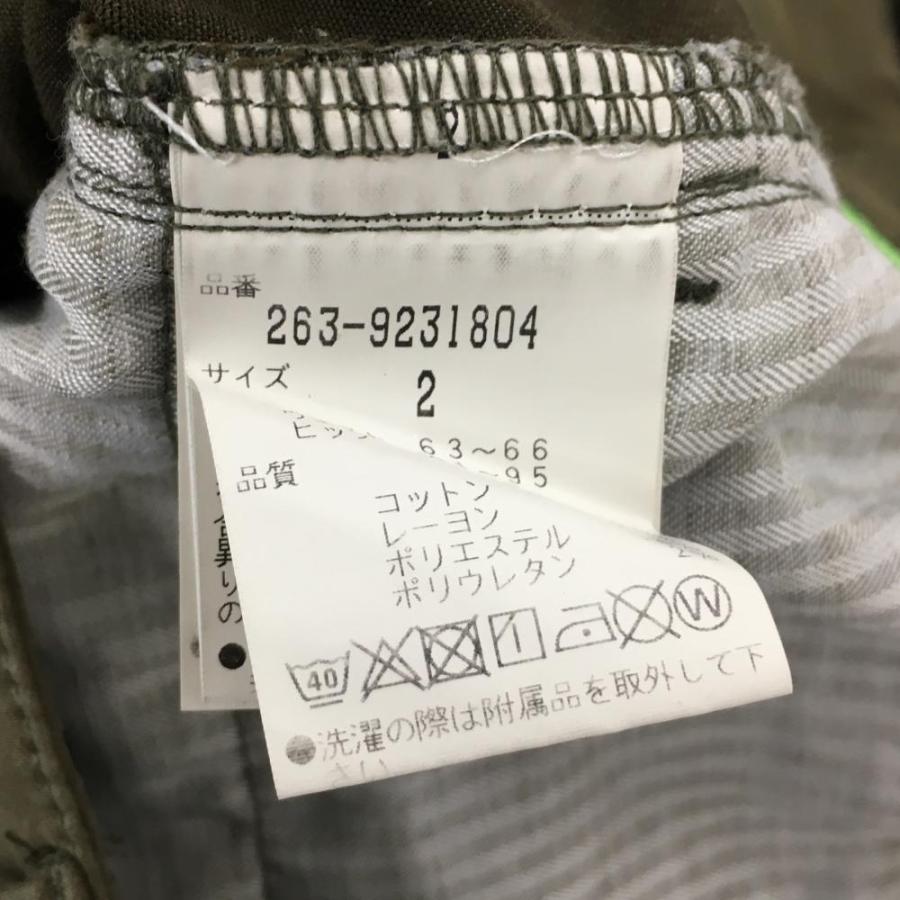 Jack Bunny!!（ジャックバニー） パンツ カーキ ストレッチ レディース