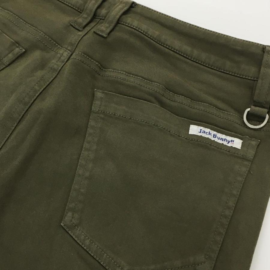 Jack Bunny!!（ジャックバニー） パンツ カーキ ストレッチ レディース