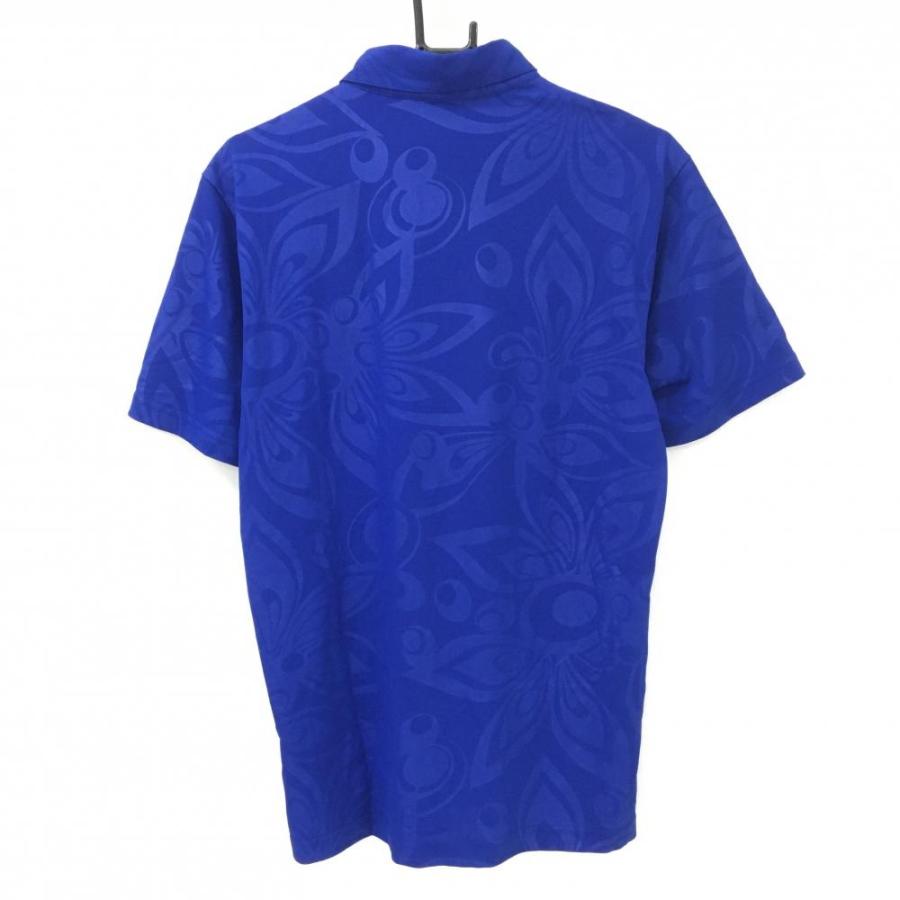 新品タグ付き ラウドマウス ポロシャツ ゴルフウェア L ネイビー LOUDMOUTH（ラウドマウスゴルフ） 【美品】ラウドマウス 半袖