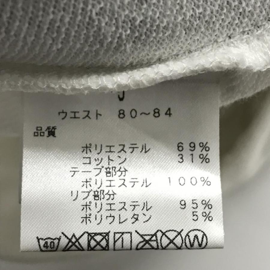 PEARLY GATES パーリーゲイツ ハーフパンツ 白×黒 サイドロゴテープ