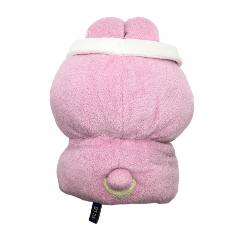 BT21 ヘッドカバー(DR) ピンク×白 ぬいぐるみ COOKY ドライバー用 