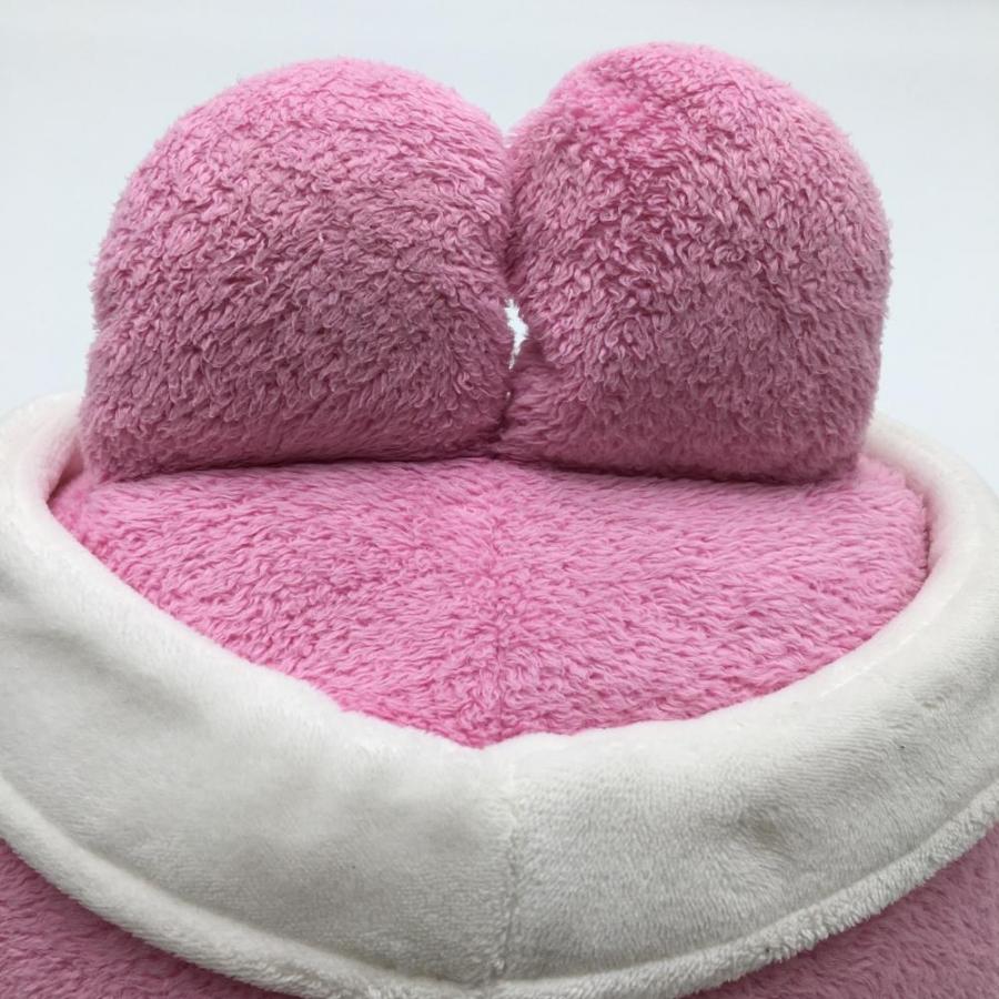 BT21 ヘッドカバー(DR) ピンク×白 ぬいぐるみ COOKY ドライバー用 