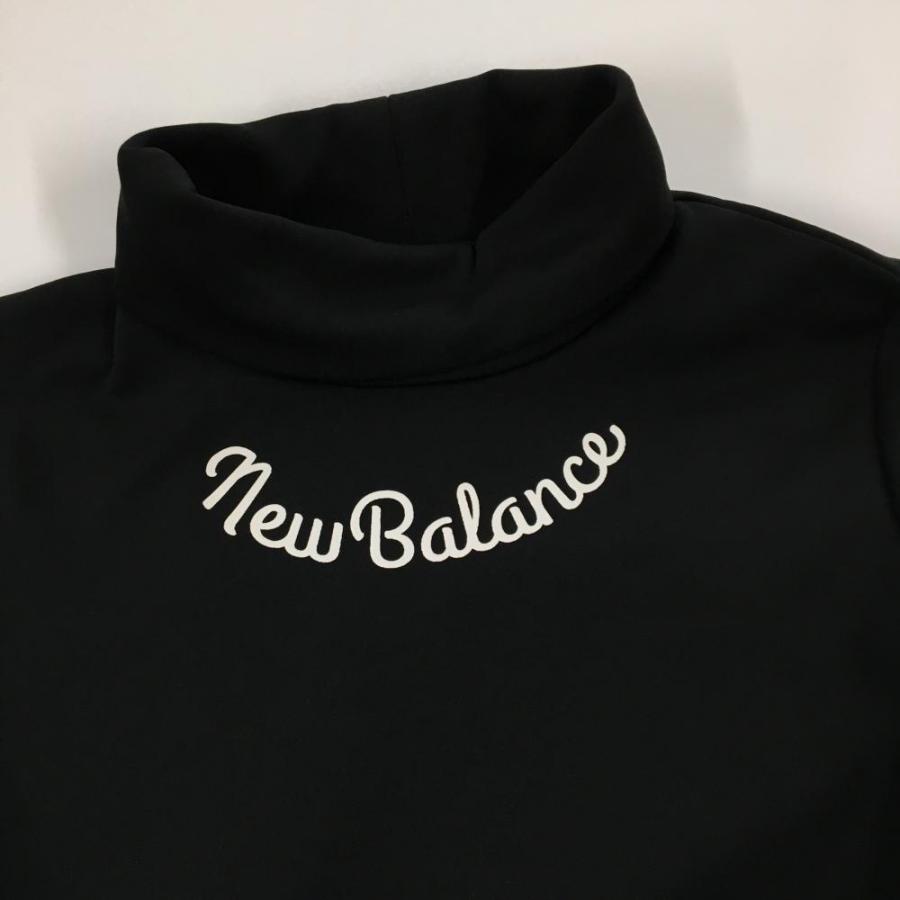 ✨new balance golf タートルネックシャツ ブラック ニューバランス（new balance）（メンズ）ゴルフウェア 吸汗速乾