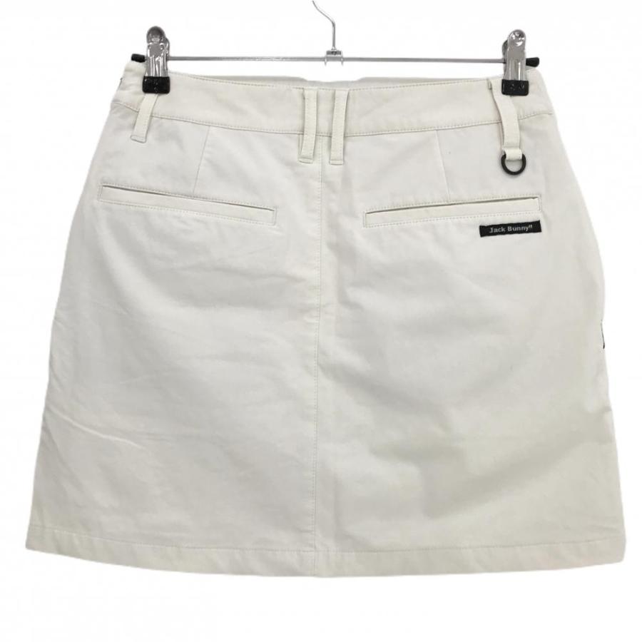 新品‼️ジャックバニー白スカート Jack Bunny!! 【超美品】ジャックバニー スカート 白 フロント