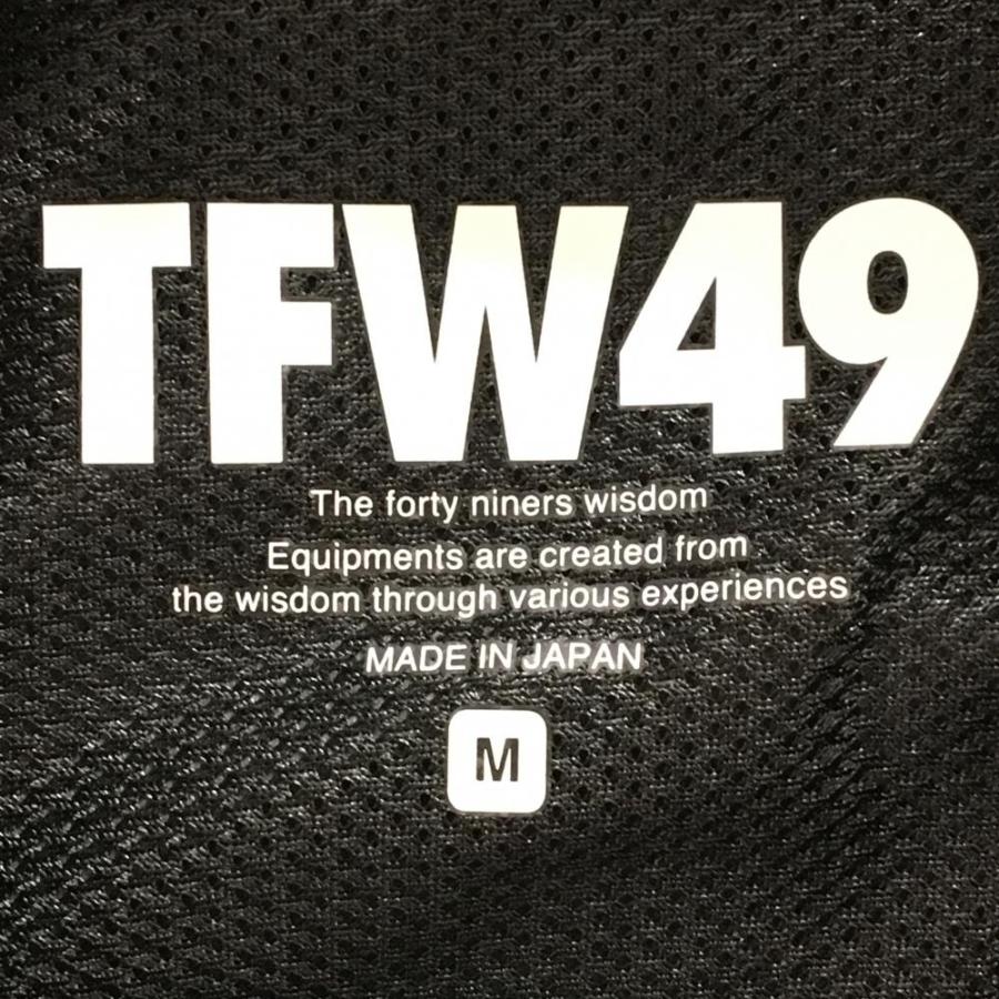 TFW49 【美品】TFW49 ジャケット 黒×白 異素材 ストレッチ レディース