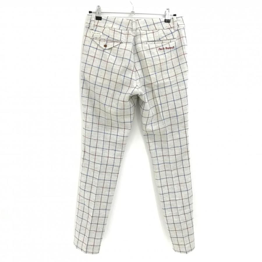 Jack Bunny!! ジャックバニー ウールパンツ ライトグレー×ブルー