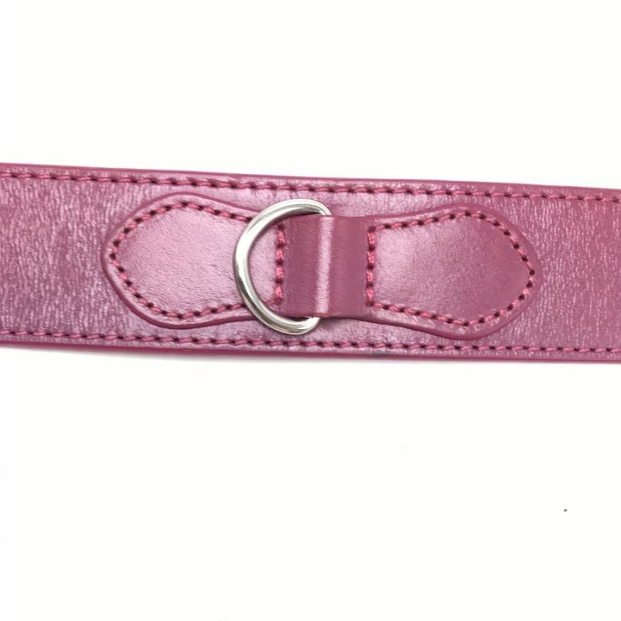PEARLY GATES ピンク ベルト PEARLY GATES パーリーゲイツ ベルト ピンク バックルシルバー
