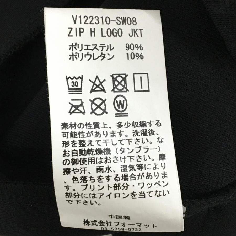 V12 【美品】V12 ジャケット 黒×白 後ロゴプリント メンズ XL ゴルフ  