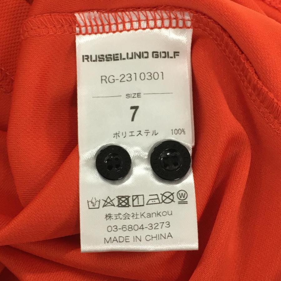 Russeluno（ラッセルノ） 【超美品】ラッセルノ 半袖ポロシャツ レッド