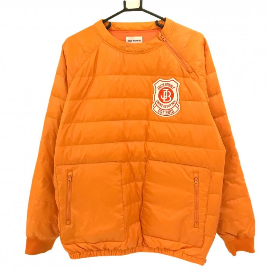 Jack Bunny!!（ジャックバニー） ダウンブルゾン オレンジ ハーフ