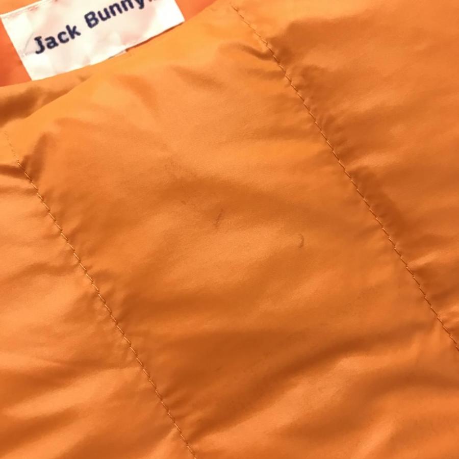 Jack Bunny!!（ジャックバニー） ダウンブルゾン オレンジ ハーフ 