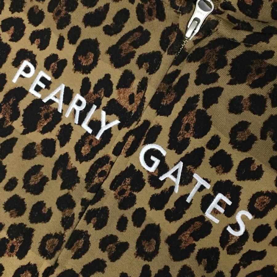定価34100円❣️新品‼️PEARLY GATES ヒョウ柄ジップパーカー☆ PEARLY GATES（パーリーゲイツ） 【新品】パーリーゲイツ ジップ