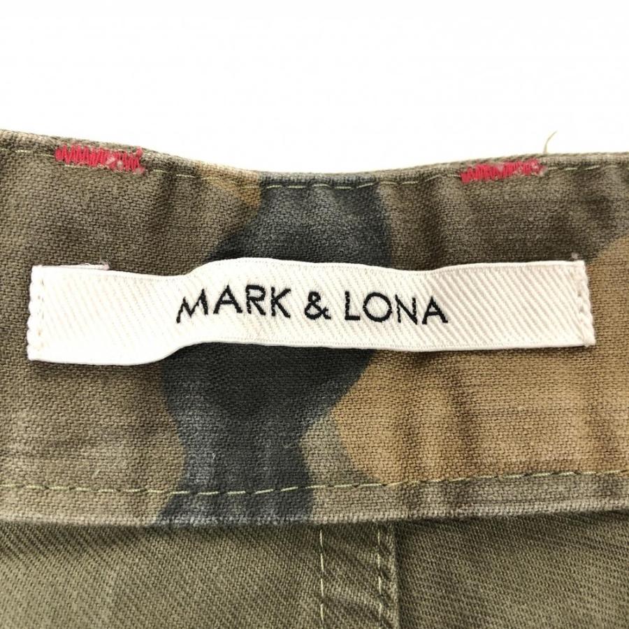 MARK&LONA（マークアンドロナ） ショートパンツ カーキ スカル 後ろ
