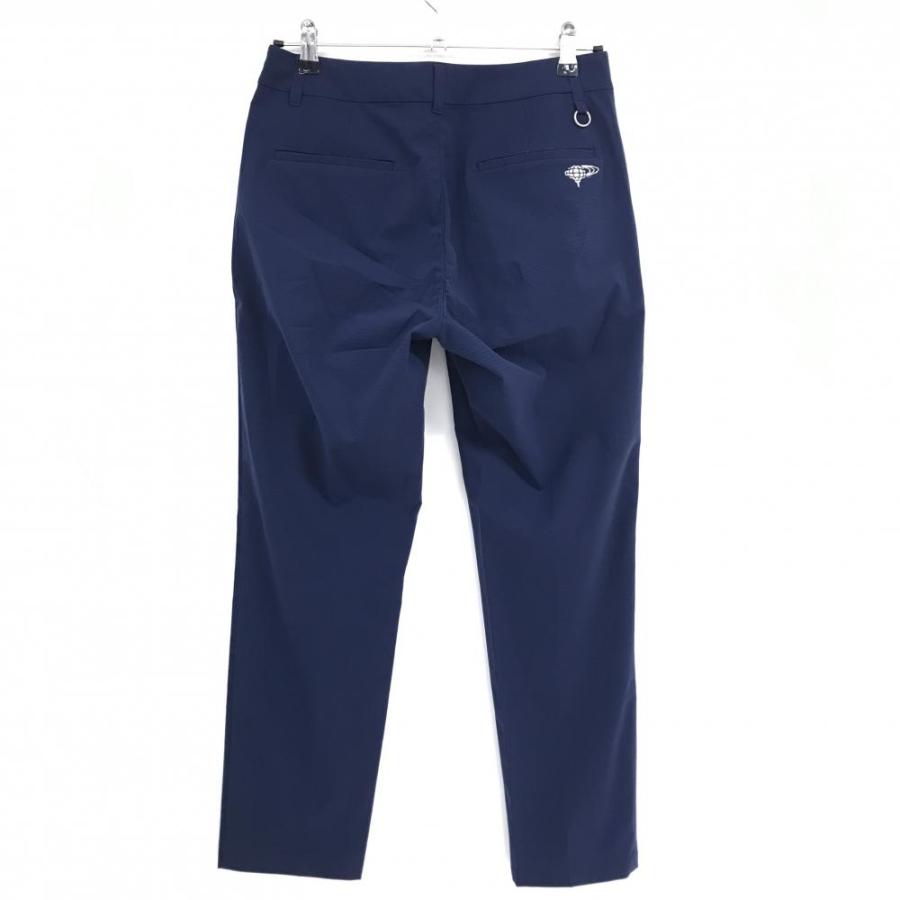 BEAMS GOLF レディース ゴルフパンツ ネイビー L BEAMS GOLF（ビームス ゴルフ） パンツ ネイビー 薄手 ストレッチ