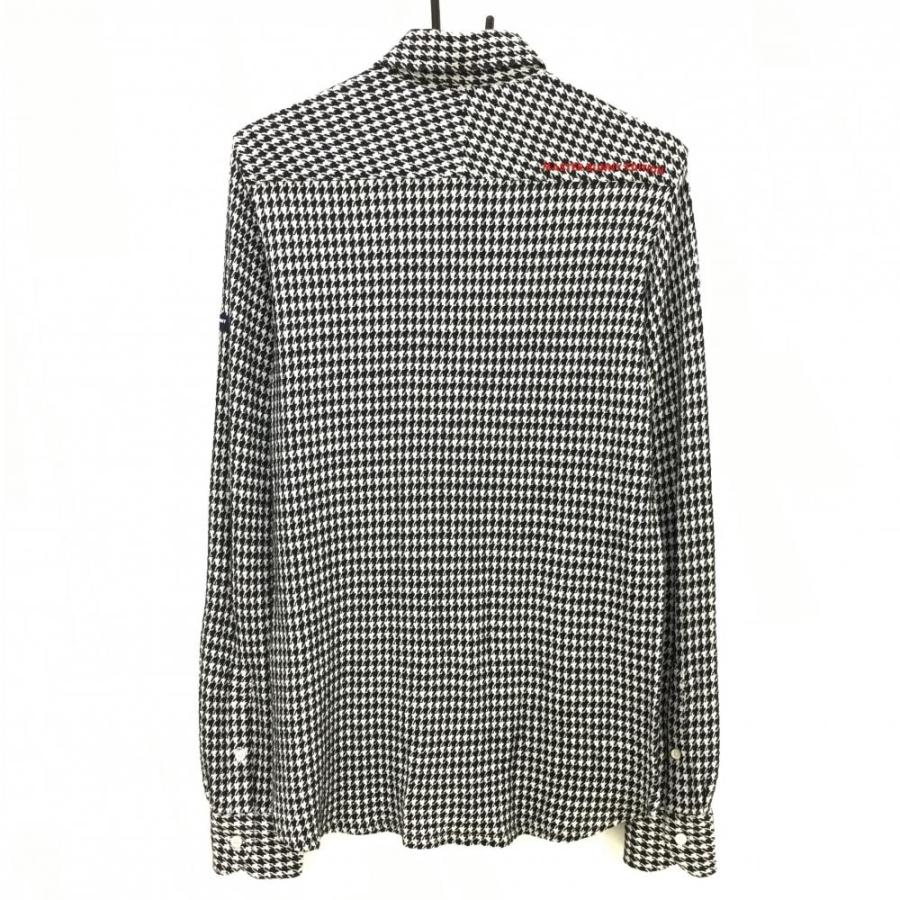 MASTER BUNNY EDITION メンズ 長袖 秋冬 ゴルフシャツ 5 MASTER BUNNY EDITION 【超美品】マスターバニー 長袖シャツ 白