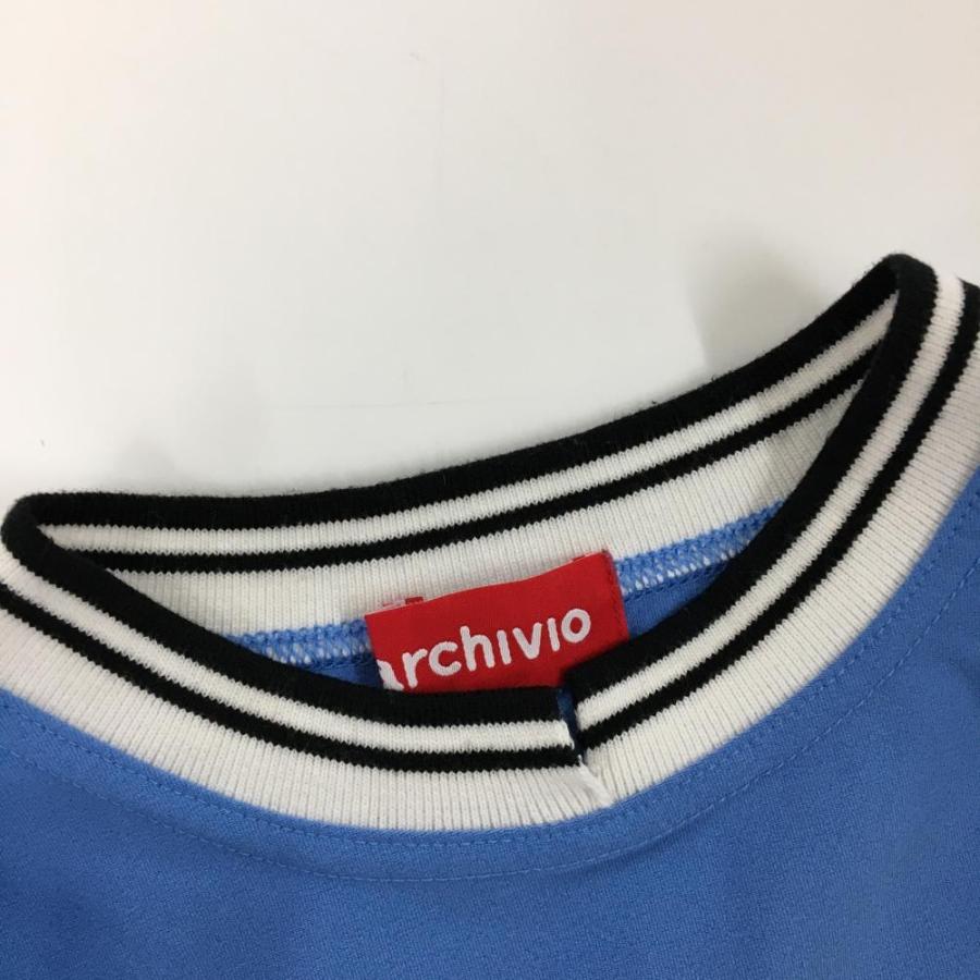 archivioレディース ゴルフシャツ 36 archivio（アルチビオ） 【美品】アルチビオ 半袖シャツ ブルー