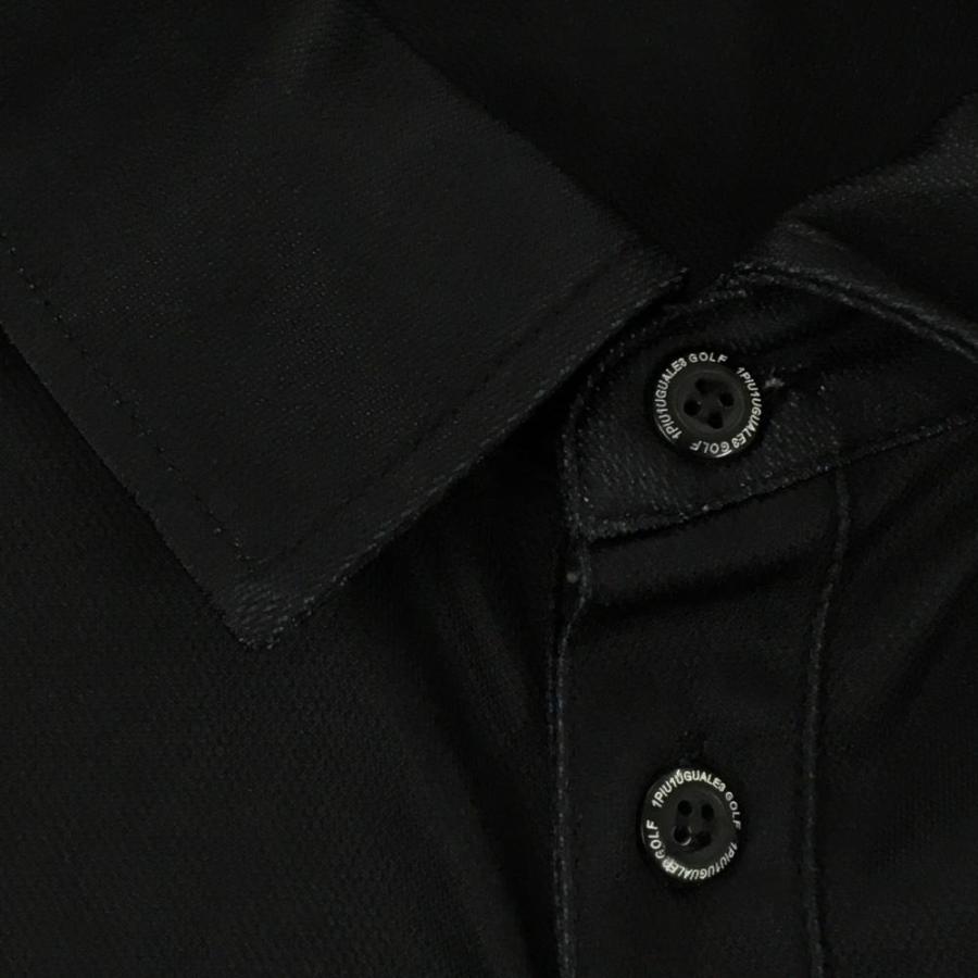 1PIU1UGUALE3 GOLF ウノピゥウノウグァーレトレゴルフ 長袖ポロシャツ