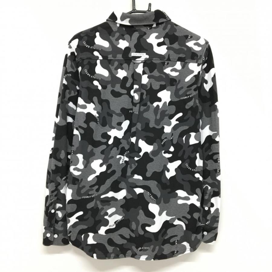 【新品タグ付】パーリーゲイツ メンズ　ＬＬ　長袖ポロシャツ　ゴルフウェア　白 新品タグ付】パーリーゲイツ メンズ 長袖 ポロシャツ LL