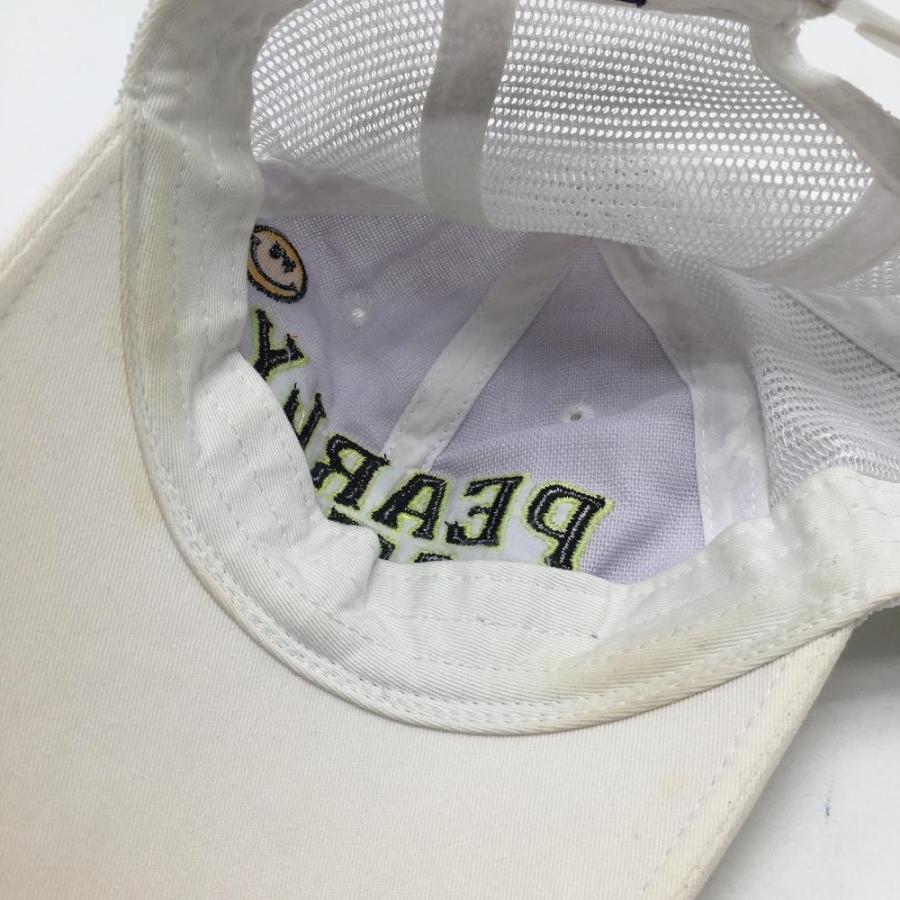 PEARLY GATES パーリーゲイツ メッシュキャップ 白×黒×ライトグリーン