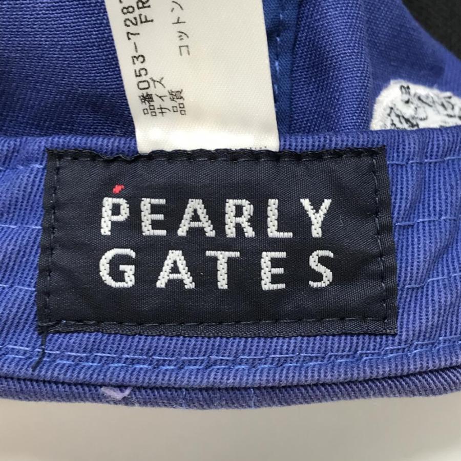 PEARLY GATES パーリーゲイツ　ニコちゃん　スマイル　セーター　メンズ PEARLY GATES パーリーゲイツ キャップ ブルー×白 ニコちゃん