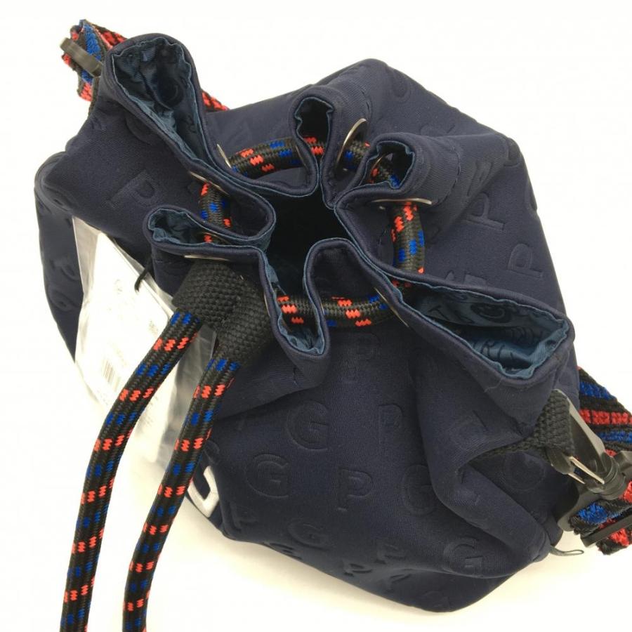 PEARLY GATES カートバッグ⭐︎ネイビーショルダー付 PEARLY GATES 【新品】パーリーゲイツ カートバッグ ネイビー×白