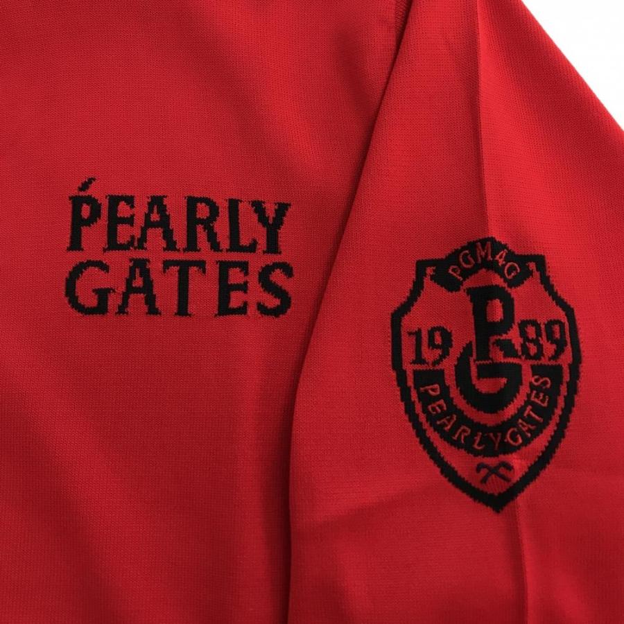 PEARLY GATES 【超美品】パーリーゲイツ ニットジャケット レッド