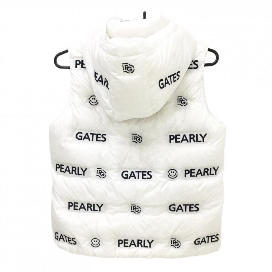 PEARLY GATES 【美品】パーリーゲイツ 2WAYダウンベスト 白×ネイビー