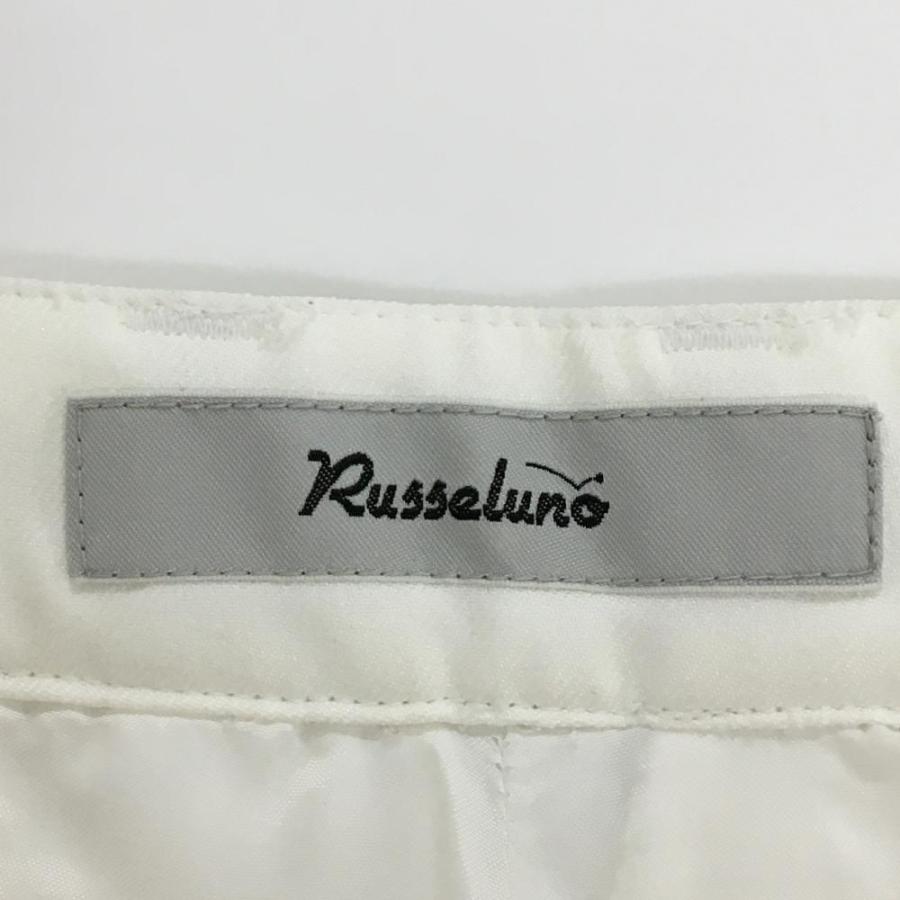 Russeluno（ラッセルノ） 【超美品】ラッセルノ パンツ 白×黒