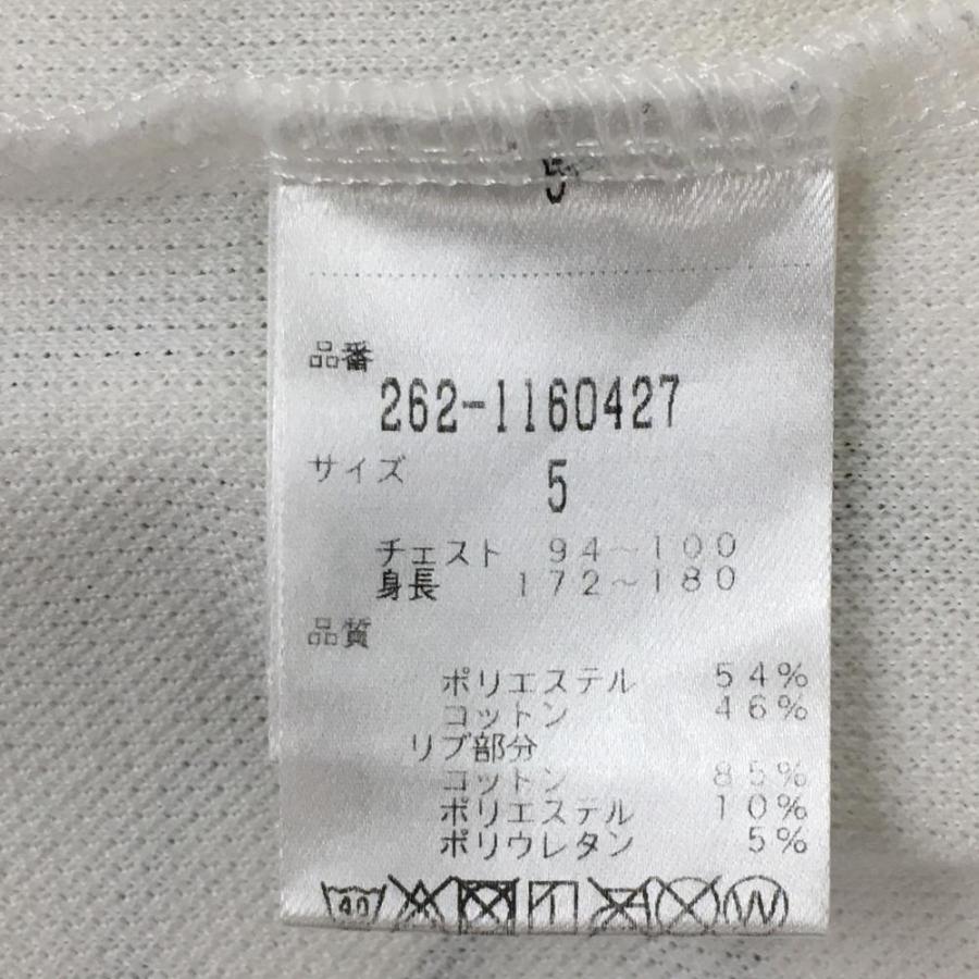 Jack Bunny!!（ジャックバニー） 半袖ポロシャツ 白×ネイビー ロゴ