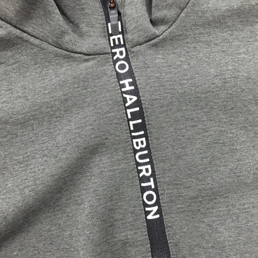 ゼロハリバートン 中綿 ダウン ジップ ハイブリット グレー ハイネック ZERO HALLIBURTON（ゼロハリバートン） 【超美品】ゼロハリバートン
