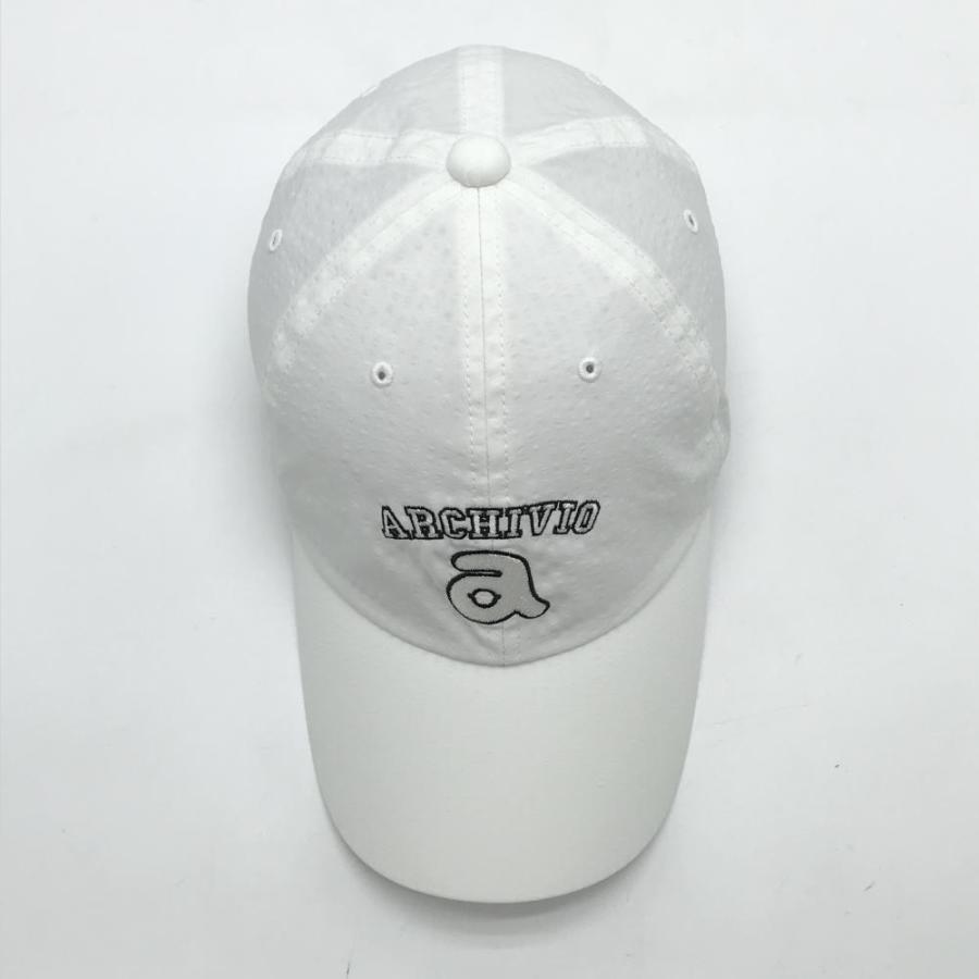 archivio（アルチビオ） 【超美品】アルチビオ キャップ 白 サッカー