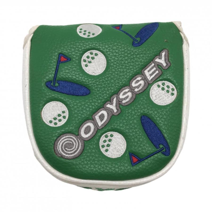 ODYSSEY（キャロウェイゴルフ） オデッセイ パターカバー 白×グリーン