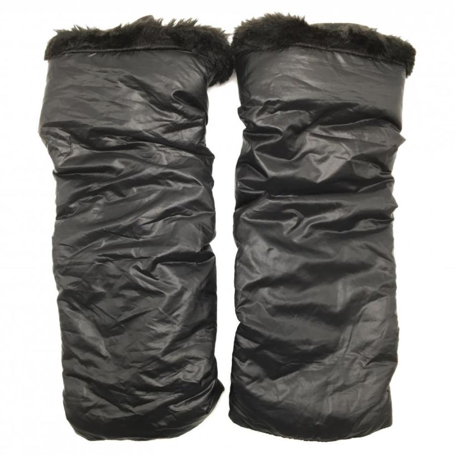 週末セール　美品　アディダス　ゴルフ　24AW 中綿　裏起毛　ロゴ　総柄　パンツ adidas（アディダス） 【美品】アディダス 中綿レッグウォーマー 黒